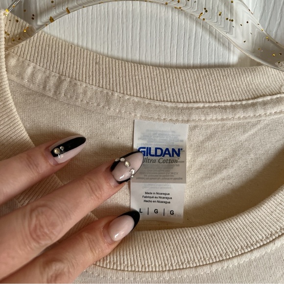 Travis Scott L Cactus Jack T shirt long sleeve cream black - Picture 5 of 7